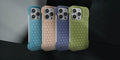 Capas Geométricas de Alta Aderência para iPhone 3D